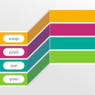 ribbon infographic N4