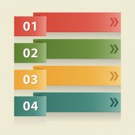 Infographic ribbon N2