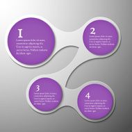 Modern design template banners for infographics business N4