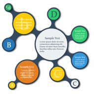 Modern design template banners for infographics business N7