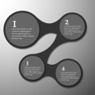 Modern design template banners for infographics business N14