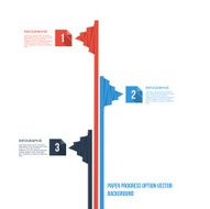 Paper Infographic Workflow Option Banner N2