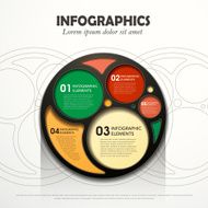 abstract circle infographics N7
