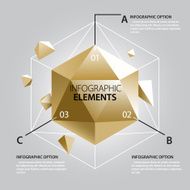 Polyhedron Infographics Template