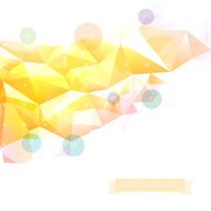 Low-poly infographics background N3
