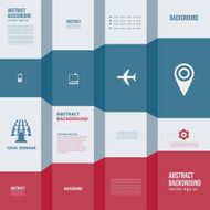 Vector infographics Abstract background card N5