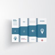 Vector infographics Abstract background card N7