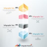 Modern infographics options banner N583