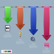 Vector modern infographic element design Eps 10 N10