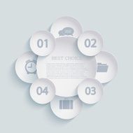Vector modern infographic element design Eps 10 N20