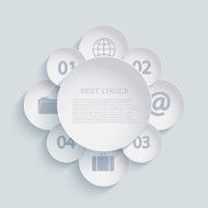 Vector modern infographic element design Eps 10 N21