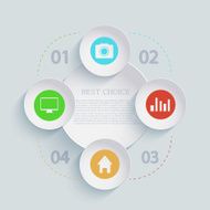 Vector modern infographic element design Eps 10 N22