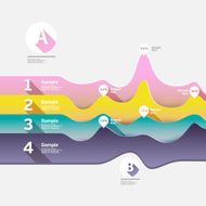 Modern infographics elements N6