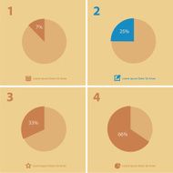 Beige infographics