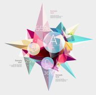 Colorful abstract graph N5