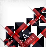 Infographic geometrical shape abstract background N35