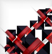 Infographic geometrical shape abstract background N38