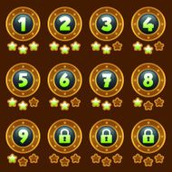 Steam punk level selection