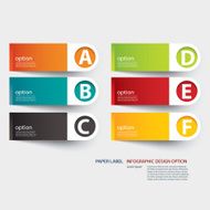 infographic label tab template N3