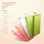 abstract chart infographics N7