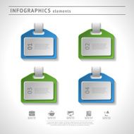 Business infographics elements Modern design template Abstract web layout N8
