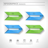 Business infographics elements Modern design template Abstract web layout N9