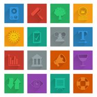 square media icons N8