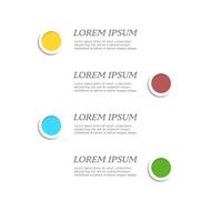 Vector infographic design N5