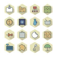 Thin Line Icons For Business and Finance N3