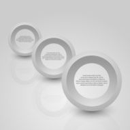 Abstract background of grey circle