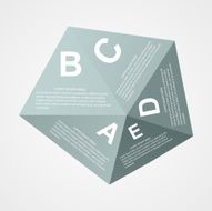 Abstract infographic N42