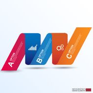 Infographics vector design template N302
