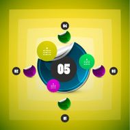 option steps vector template