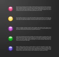 Vector list of options