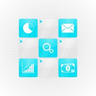 Infographic template with place for your content