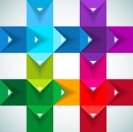 Vector abstract squares background illustration N4
