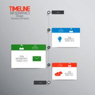 Minimal infographics design N23