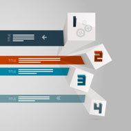 Progress Steps for Tutorial Infographics N3