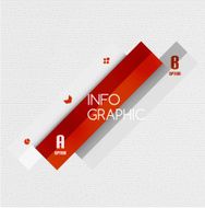 Colorful ribbon infographic - option banners N3