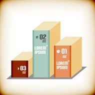 Business 3d geometrical banner N2