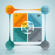 Four options infographic N2