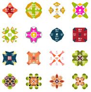 Set of geometric info templates N2