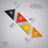 Minimal infographics design N25