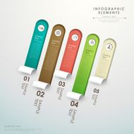 3d abstract origami banner infographics N2