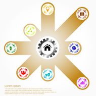 Infographics Art Icons Vector N2