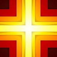 Abstract red and orange triangle shapes background N2
