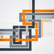 Vector infographics abstract background template design N2