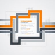 Vector infographics abstract background template design N4