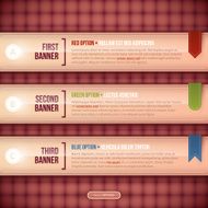 Vector infographics abstract banner template design N10