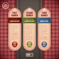 Vector infographics abstract banner template design N14